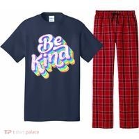 Retro Rainbow Prism Be Kind Pajama Set thumb 0