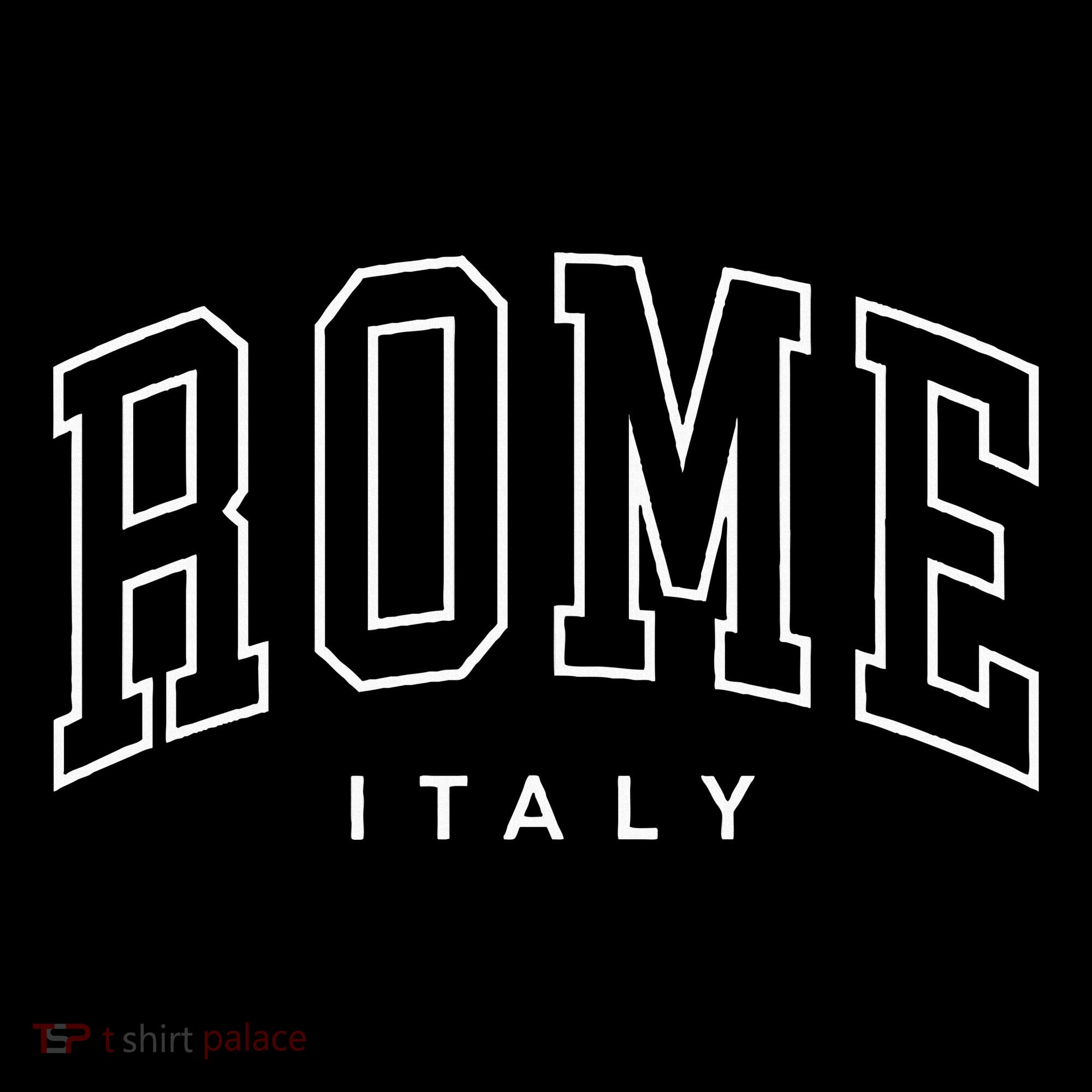 Rome Retro Preppy Throwback Italy Souvenir Women's Hoodie