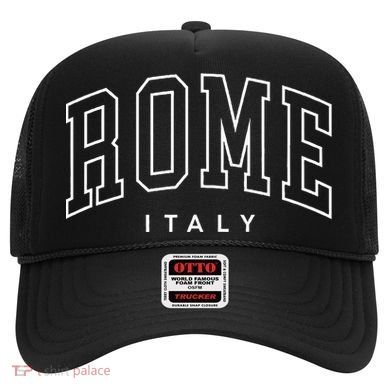 Rome Retro Preppy Throwback Italy Souvenir Hat
