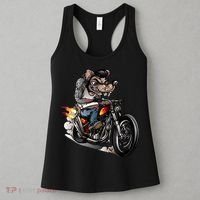 Rockabilly Rats Riding A Bike Women's Tank Top thumb 3