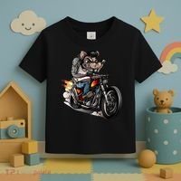 Rockabilly Rats Riding A Bike Toddler T-Shirt thumb 3
