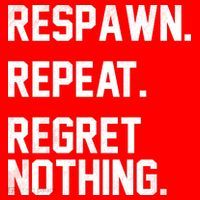 Respawn Repeat Regret Nothing Funny Gamer Visor thumb 3