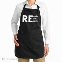 Recycle Reuse Renew Rethink Crisis Environmental Activism Apron thumb 2