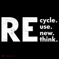 Recycle Reuse Renew Rethink Crisis Environmental Activism Coffee Mug thumb 5