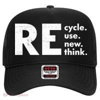 Recycle Reuse Renew Rethink Crisis Environmental Activism Hat thumb 0