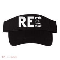 Recycle Reuse Renew Rethink Crisis Environmental Activism Visor thumb 0