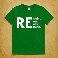 Recycle Reuse Renew Rethink Crisis Environmental Activism T-Shirt thumb 5