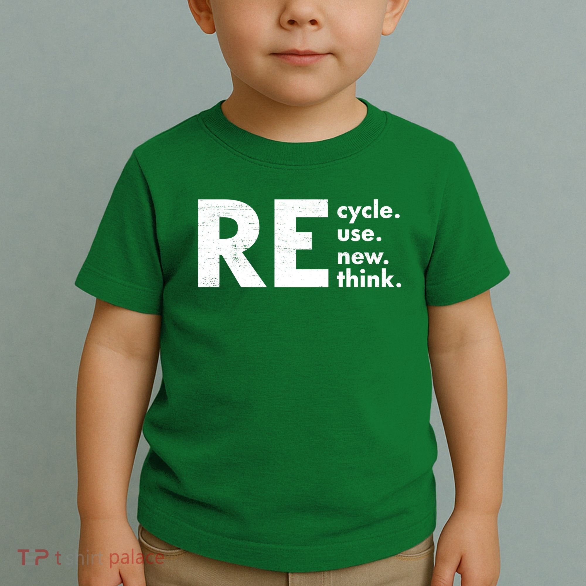 Recycle Reuse Renew Rethink Crisis Environmental Activism Toddler T-Shirt