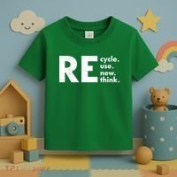 Recycle Reuse Renew Rethink Crisis Environmental Activism Toddler T-Shirt thumb 3