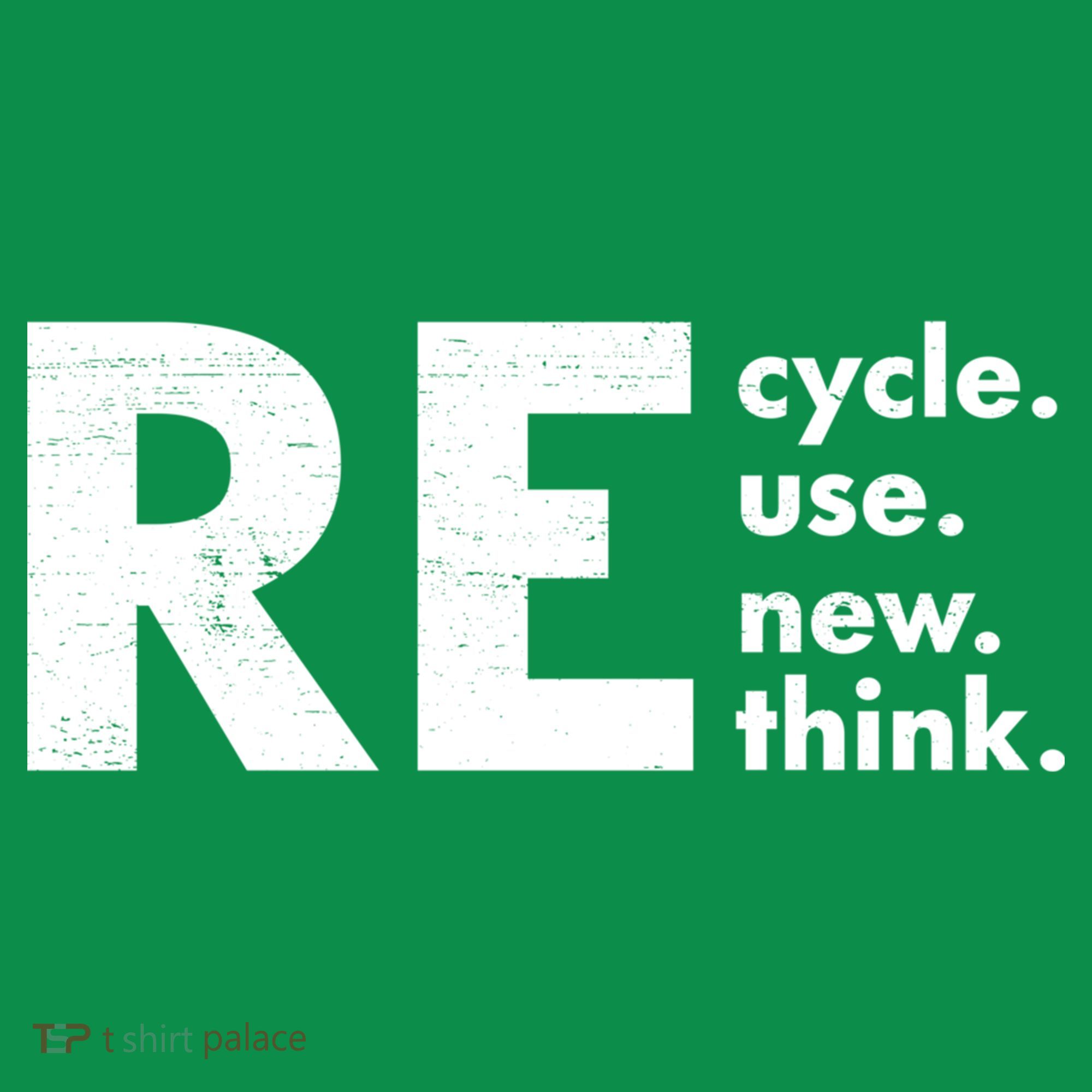 Recycle Reuse Renew Rethink Crisis Environmental Activism Kids Long Sleeve Shirt