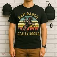 Ram Ranch Really Rocks Vintage Western Cow Country Lover T-Shirt thumb 6