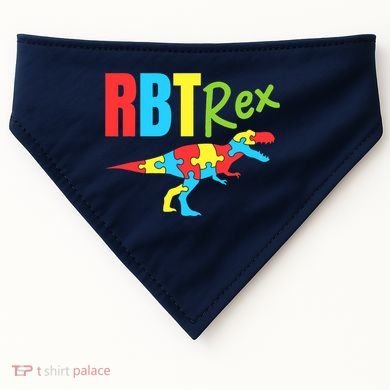 RBT Rex Registered Behavior Technician ABA Therapist Autism USA-Made Doggie Bandana