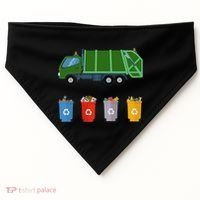 Recycling Rash Ruck Garbage Ruck USA-Made Doggie Bandana thumb 0