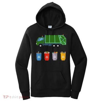 Recycling Rash Ruck Garbage Ruck Women's Hoodie