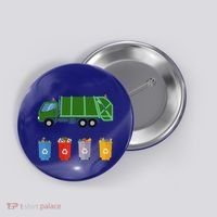 Recycling Rash Ruck Garbage Ruck Button thumb 0