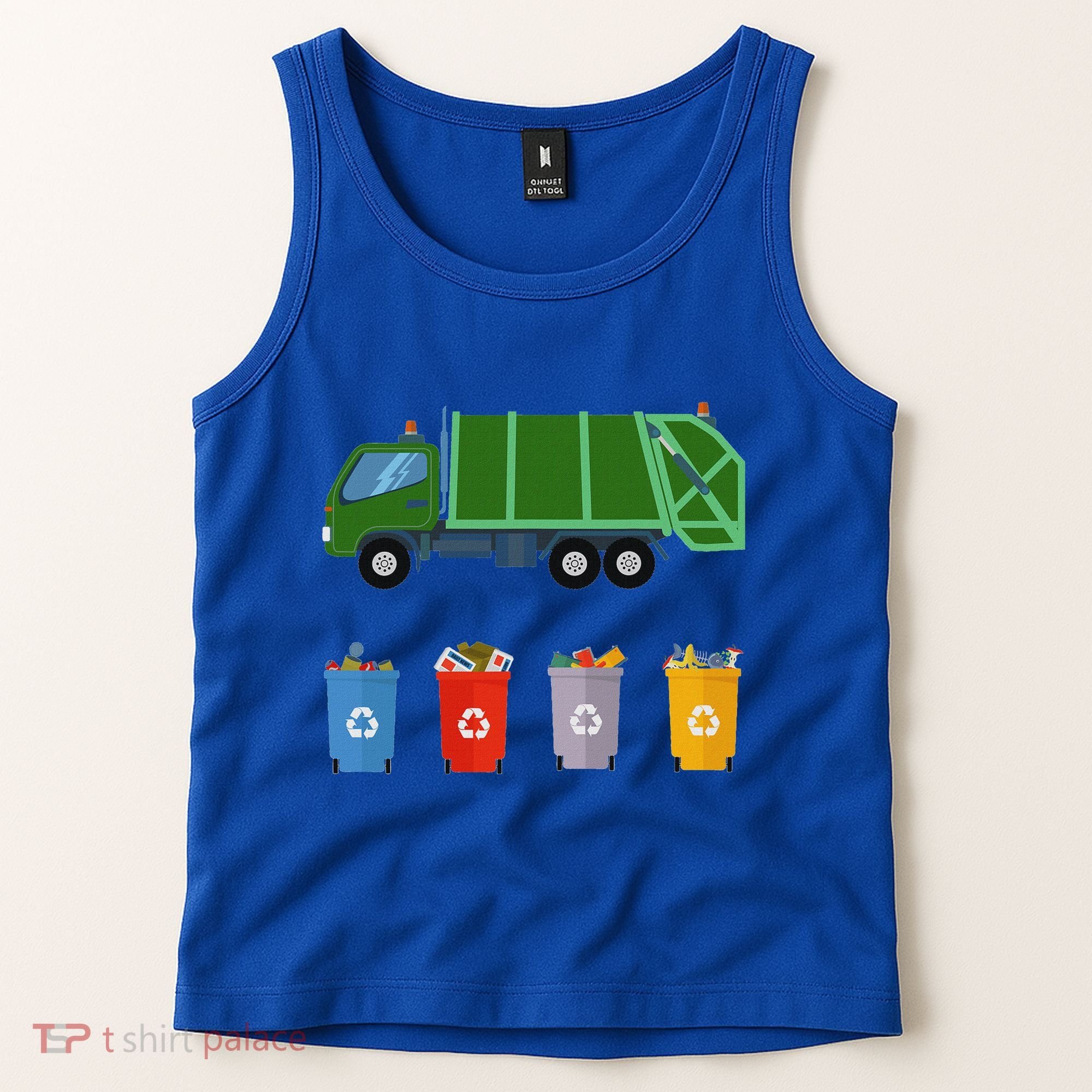 Recycling Rash Ruck Garbage Ruck Tank Top