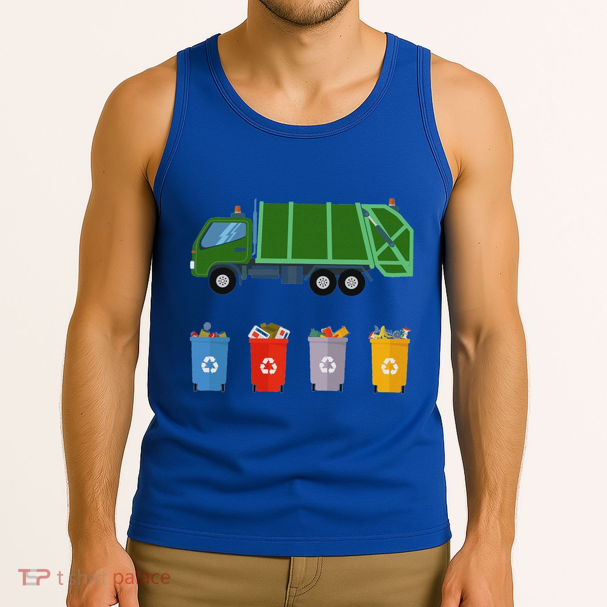 Recycling Rash Ruck Garbage Ruck Tank Top