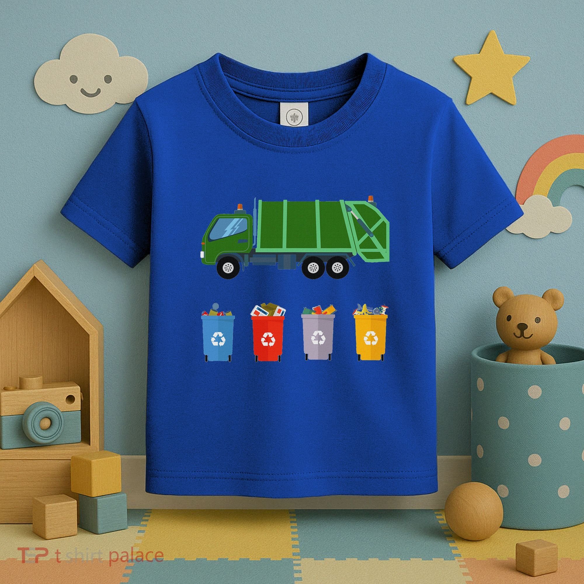 Recycling Rash Ruck Garbage Ruck Toddler T-Shirt