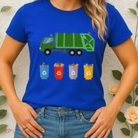 Recycling Rash Ruck Garbage Ruck Women's T-Shirt thumb 2
