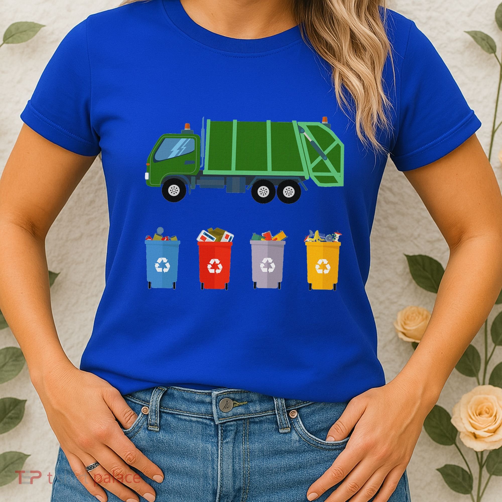Recycling Rash Ruck Garbage Ruck Women's T-Shirt