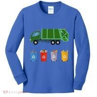Recycling Rash Ruck Garbage Ruck Kids Long Sleeve Shirt thumb 0