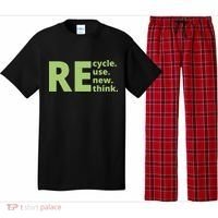 Recycle Reuse Renew Rethink Pajama Set thumb 0