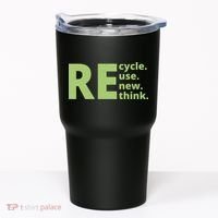 Recycle Reuse Renew Rethink Tumbler thumb 0