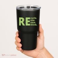 Recycle Reuse Renew Rethink Tumbler thumb 2