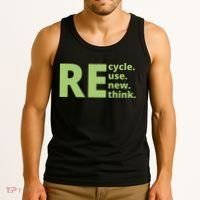 Recycle Reuse Renew Rethink Tank Top thumb 3