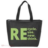 Recycle Reuse Renew Rethink Tote Bag thumb 0
