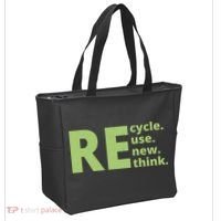 Recycle Reuse Renew Rethink Tote Bag thumb 2