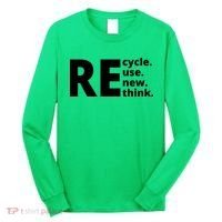 Recycle Reuse Renew Rethink Long Sleeve Shirt thumb 0