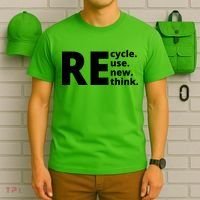 Recycle Reuse Renew Rethink T-Shirt thumb 6