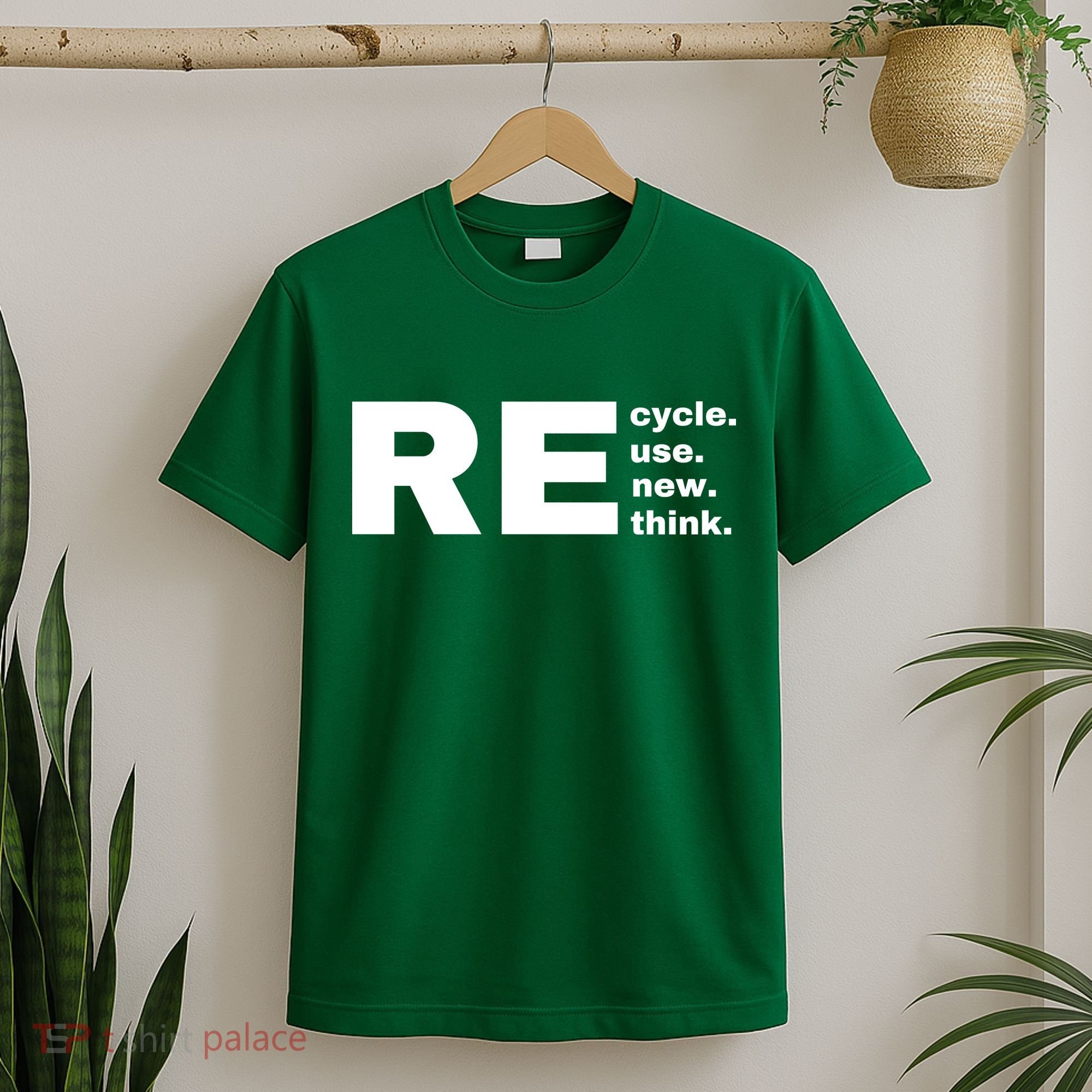 Recycle Reuse Renew Rethink Crisis Environmental Activism Earth Day T-Shirt