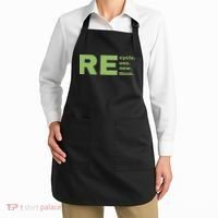 Recycle Reuse Renew Rethink Crisis Environmental Activism Earth Day Apron thumb 2