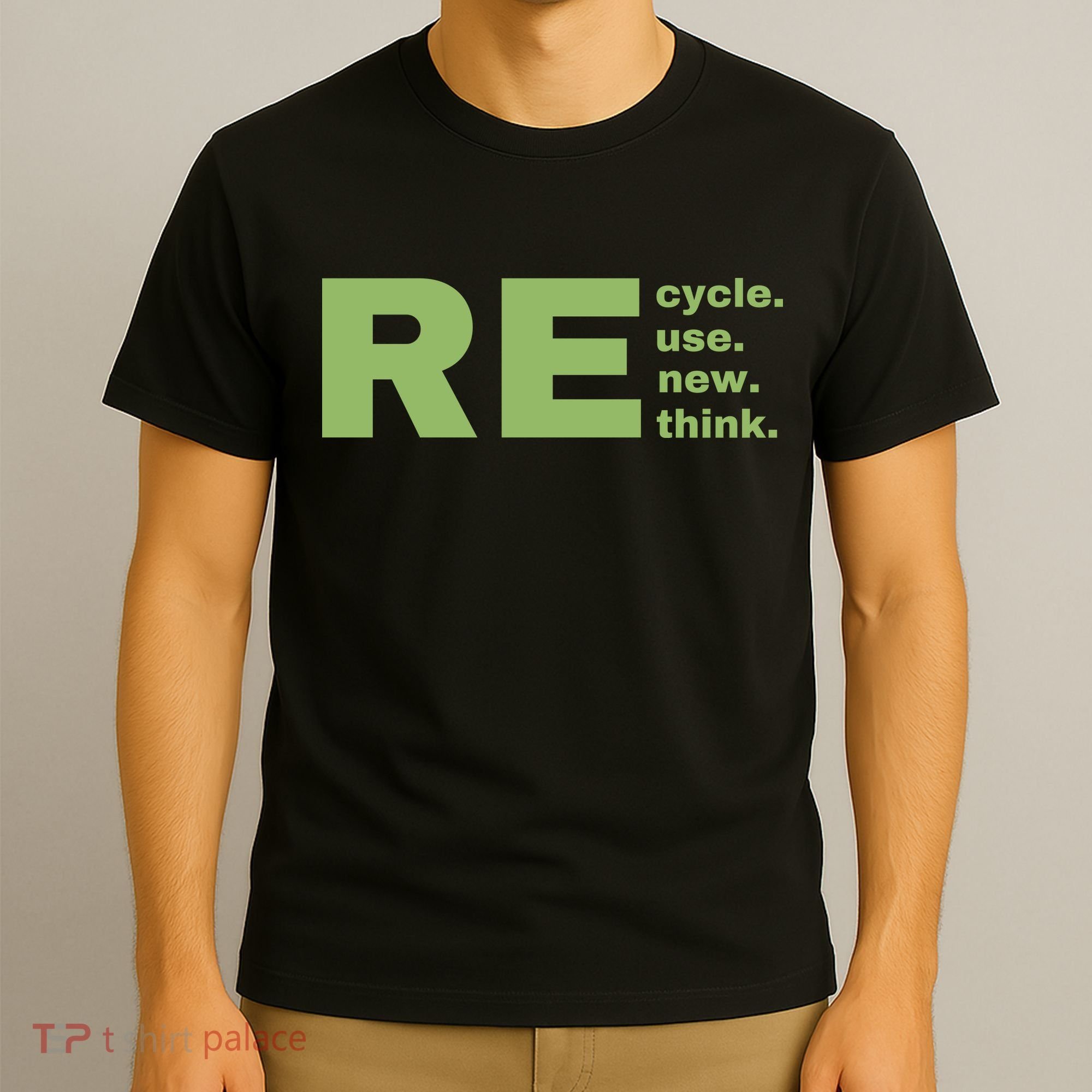 Recycle Reuse Renew Rethink Crisis Environmental Activism Earth Day T-Shirt