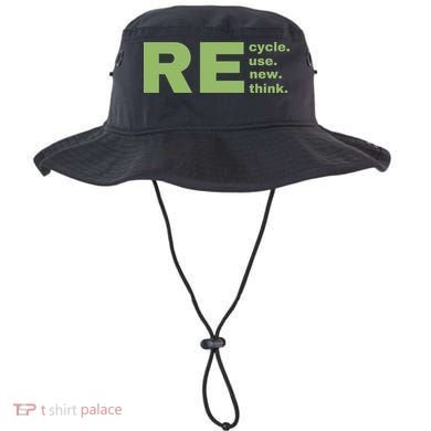 Recycle Reuse Renew Rethink Crisis Environmental Activism Earth Day Bucket Hat
