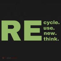 Recycle Reuse Renew Rethink Crisis Environmental Activism Earth Day Women's Hoodie thumb 2