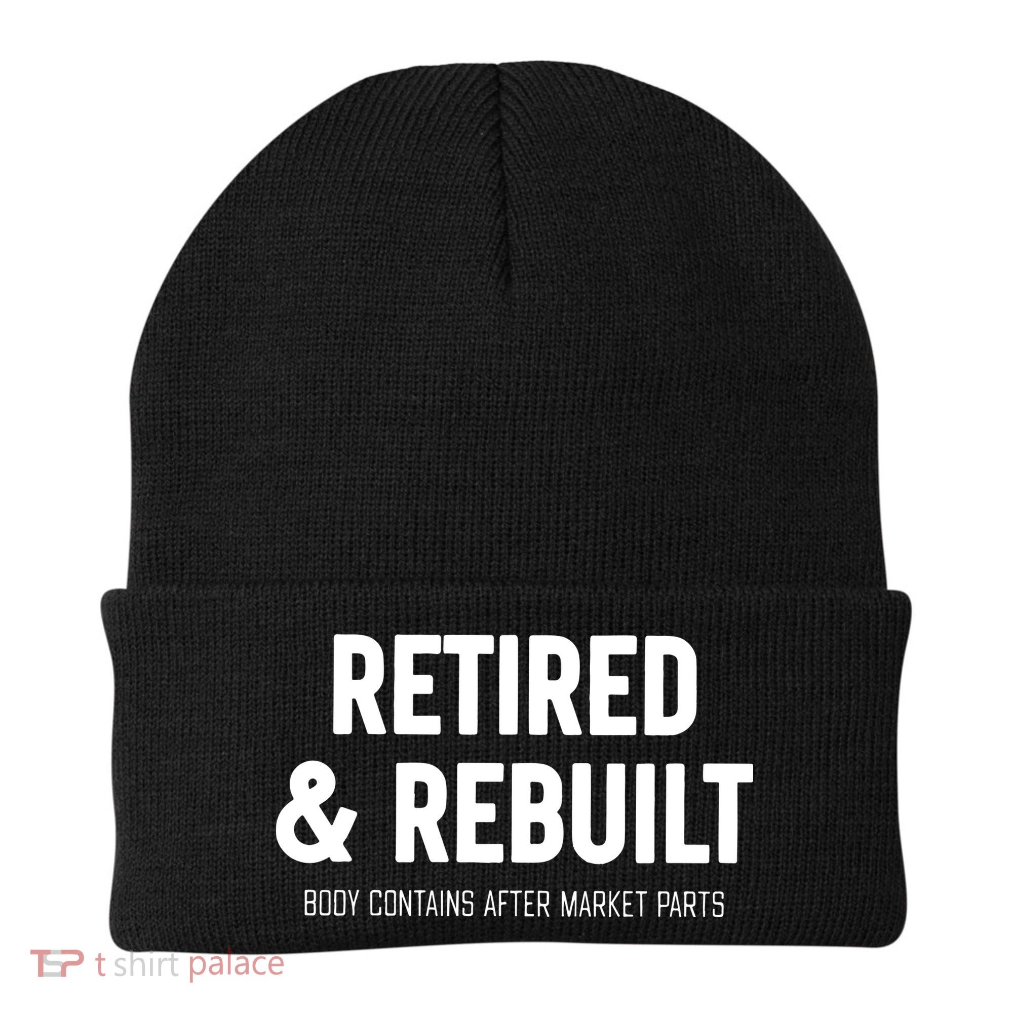 Retired & Rebuilt Retirement Beanie