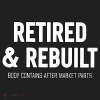 Retired & Rebuilt Retirement Hat thumb 2