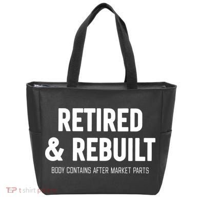 Retired & Rebuilt Retirement Tote Bag