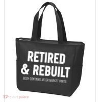 Retired & Rebuilt Retirement Tote Bag thumb 3