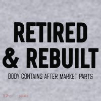 Retired & Rebuilt Retirement Women's Sweatshirt thumb 2