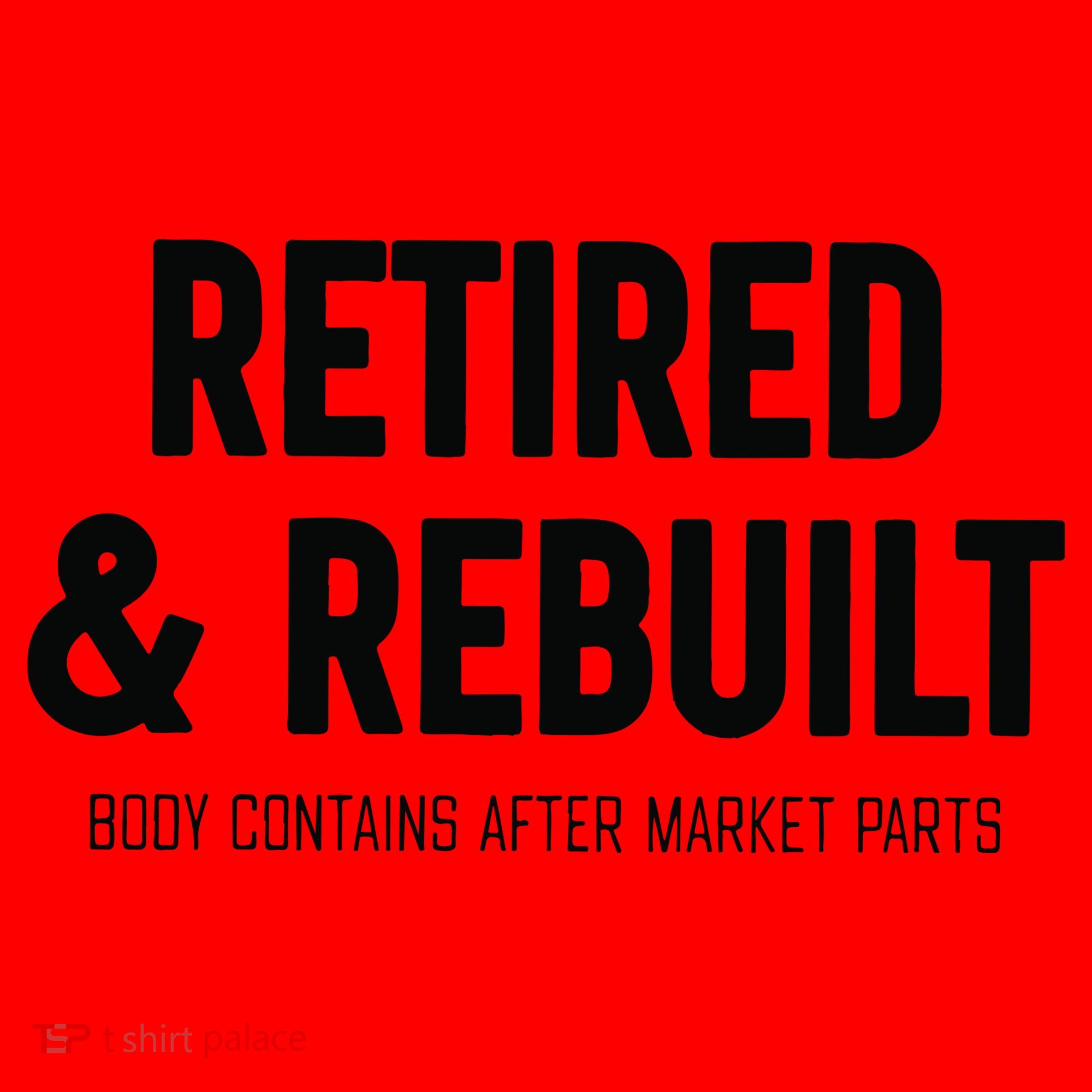 Retired & Rebuilt Retirement Santa Hat