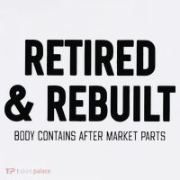 Retired & Rebuilt Retirement Long Sleeve Shirt thumb 2