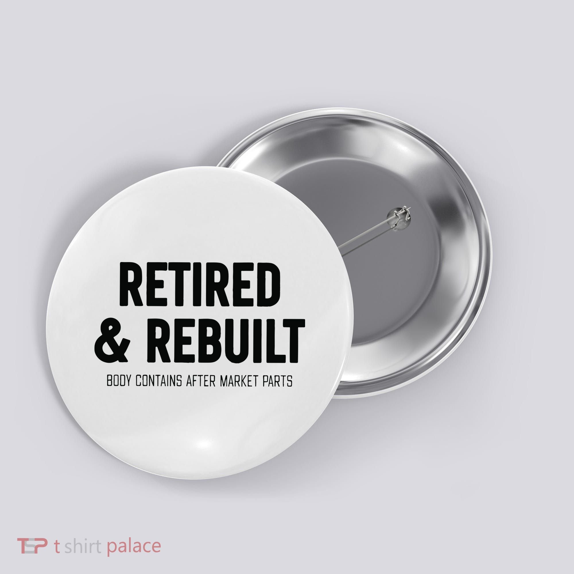 Retired & Rebuilt Retirement Button