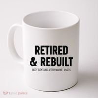 Retired & Rebuilt Retirement Coffee Mug thumb 0