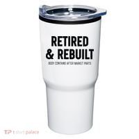 Retired & Rebuilt Retirement Tumbler thumb 0