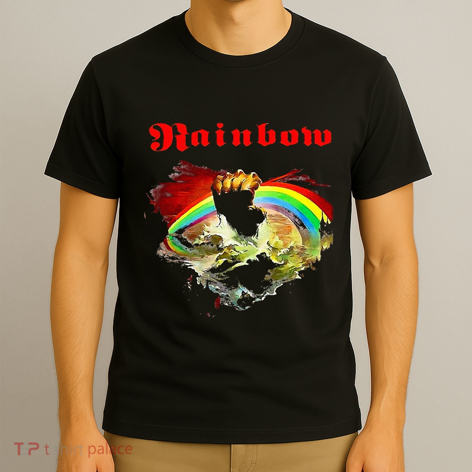 Rainbow Rising Ritchie Blackmore Rock T-Shirt