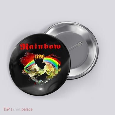 Rainbow Rising Ritchie Blackmore Rock Button